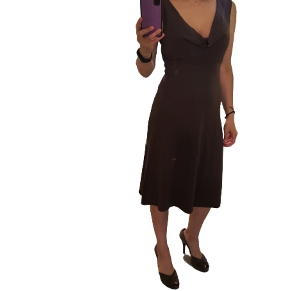 NWT NICOLE MILLER sleeveless midi dress - Picture 7 of 8